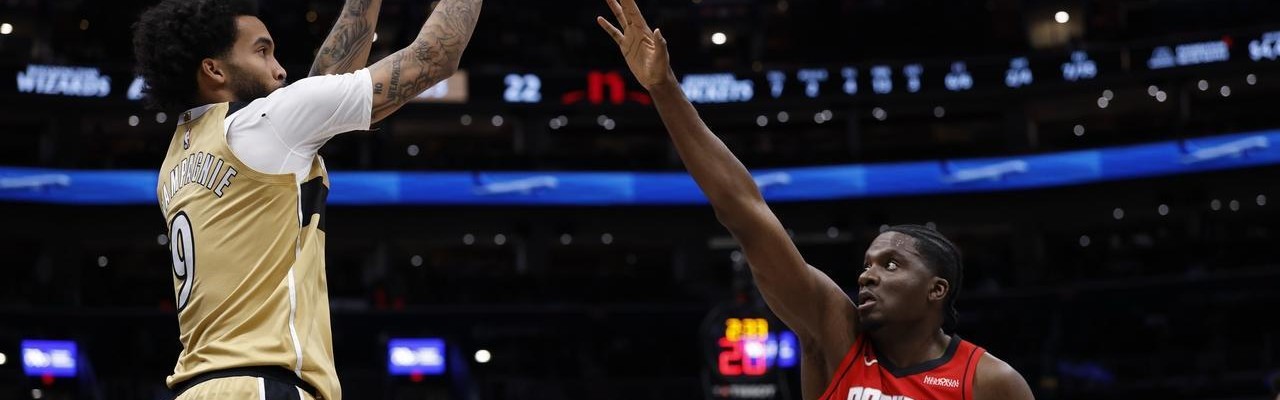 开云体育官网-太强了！火箭探花19+7+10+6+2创纪录！申京打爆奇才！杜兰特无解